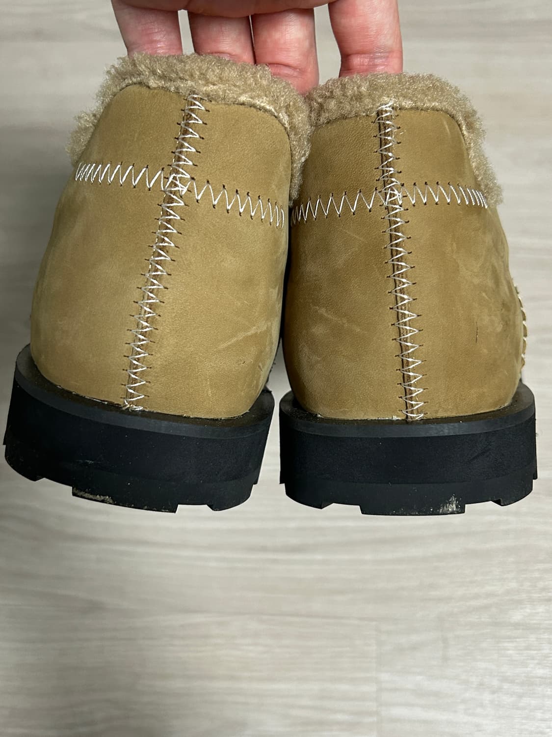 로맨틱무브 캠프 윈터 스니커즈/ 누벅카멜 270 상품이미지3