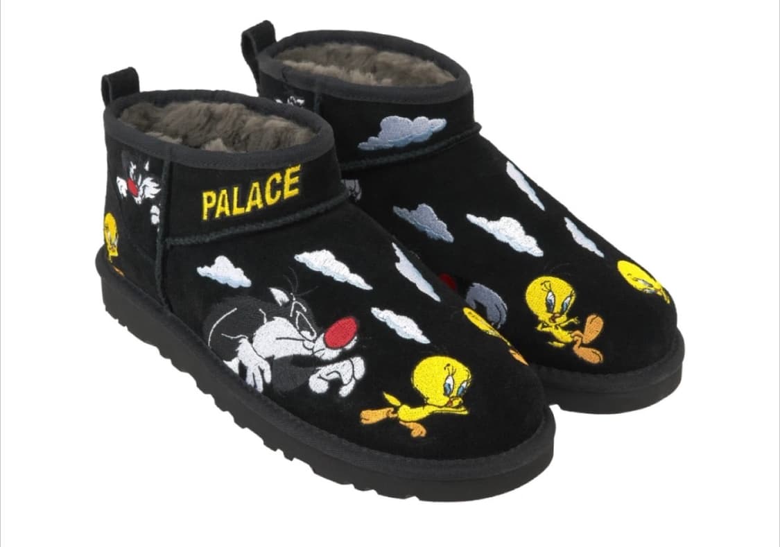 [240] UGG x Palace 툰 울트라 미니 부츠 블랙 상품이미지1