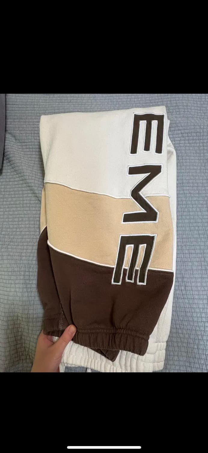 슈프림 패널 스웨트 팬츠 내추럴 - 25SS 상품이미지4