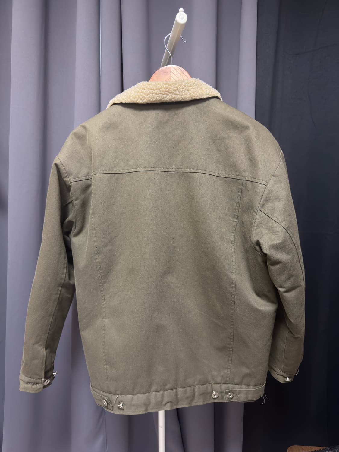 헤비웜 트러커자켓 L사이즈 카키색입니다! 상품이미지3