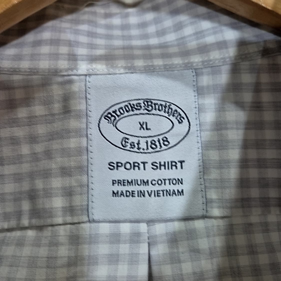 Brooks Brothers 브룩스브라더스 체크 셔츠 상품이미지5
