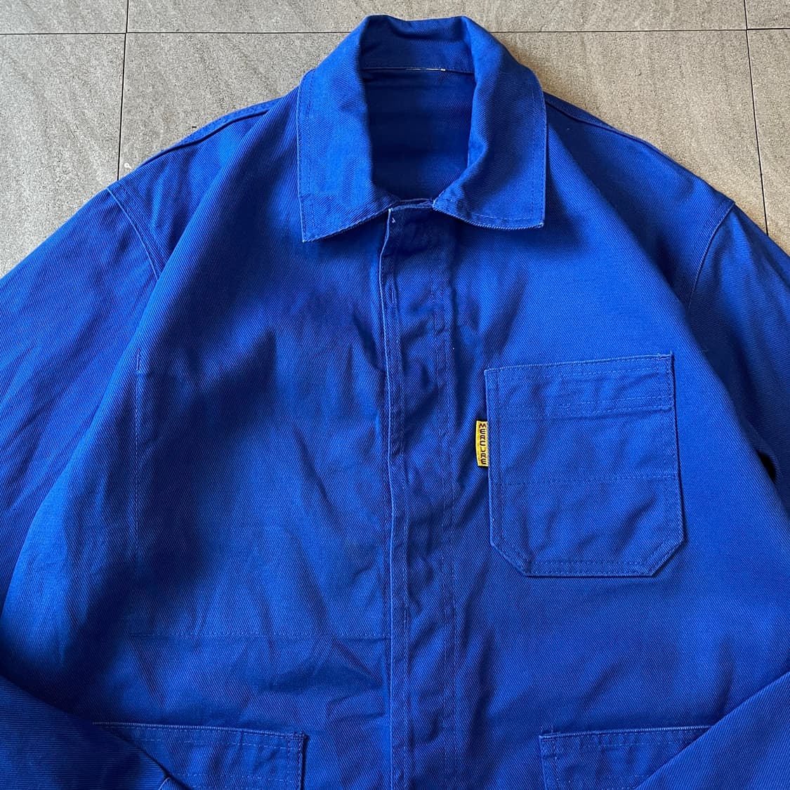 빈티지 프랑스 프렌치 워크 자켓 상품이미지4