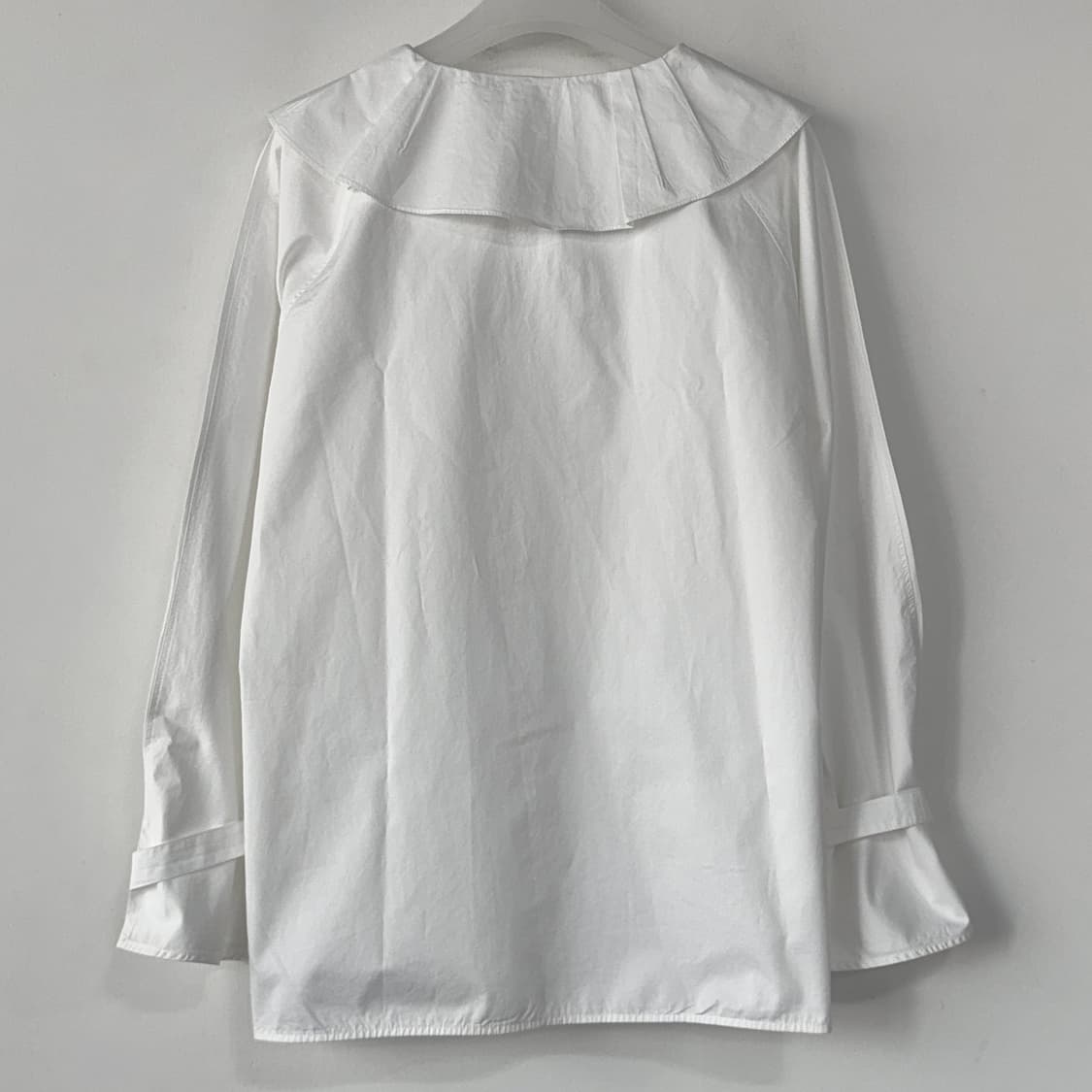 한섬 시스템 러플 블라우스 셔츠 상품이미지5