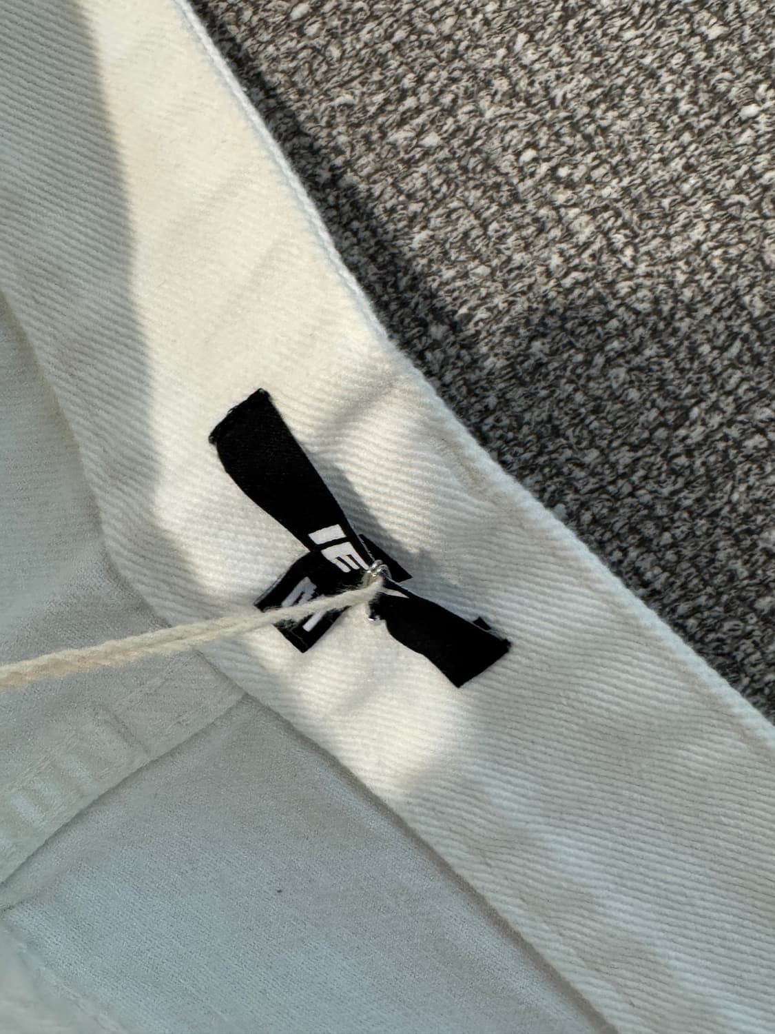 이에이 IEY 플레어 데님 팬츠 M 새상품 상품이미지6