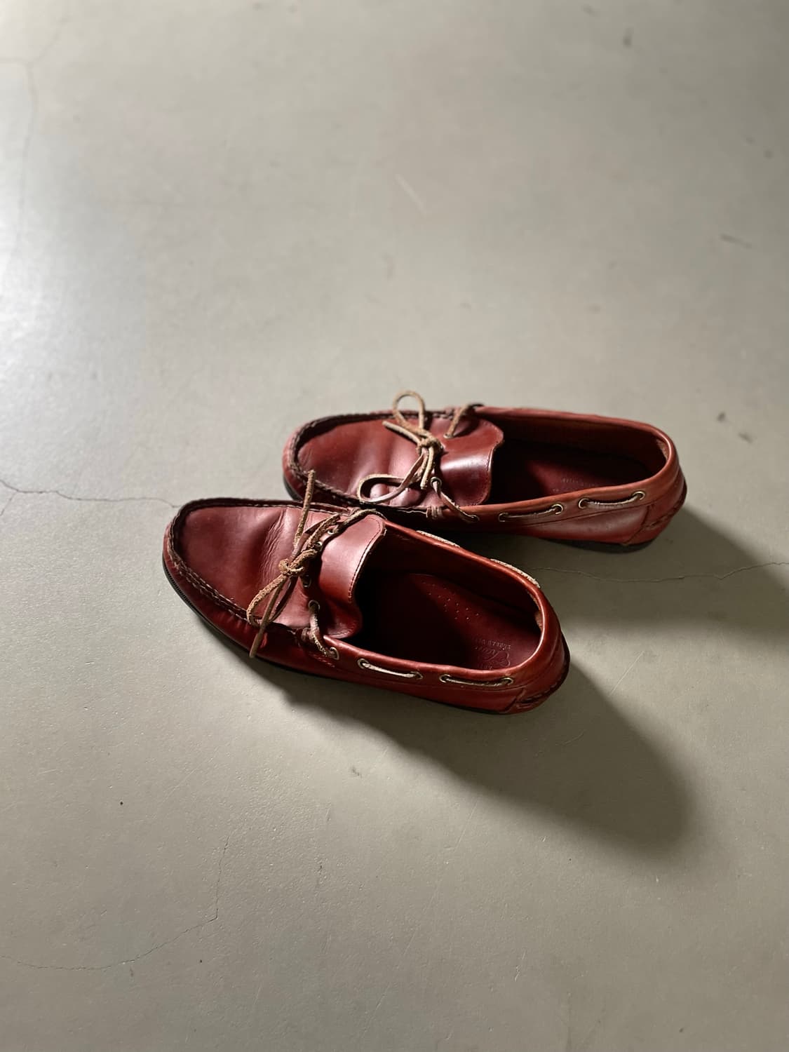 90’s Vintage Leather Driving Shoes 상품이미지4