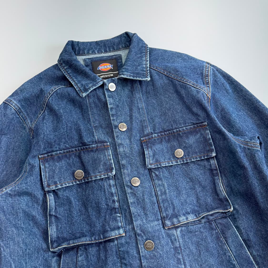 Dickies 디키즈 백로고 투포켓 데님 자켓 상품이미지5