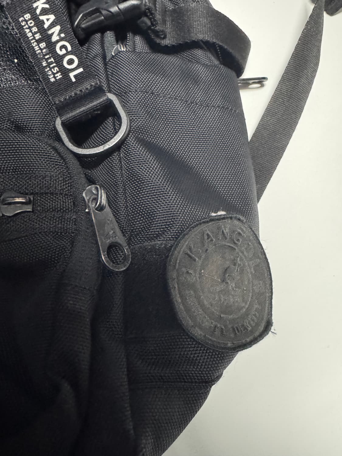 캉골 kangol 멀티수납 블랙 백팩 상품이미지5