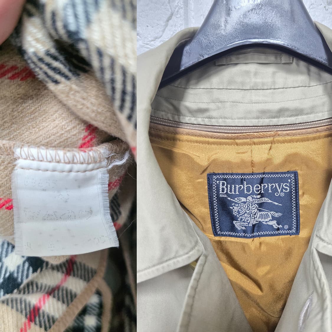 버버리 클래식 트렌치 코트 베이지 L 상품이미지2