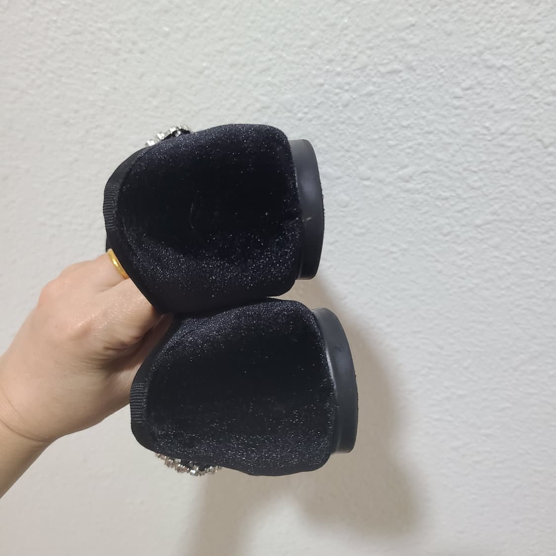 블랙 벨벳 메리제인 245 상품이미지6