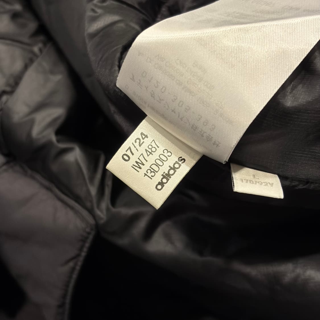 [L] 24FW 아디다스 Y-3 블랙 퍼텍스 롱 패딩 코트 B698 상품이미지9