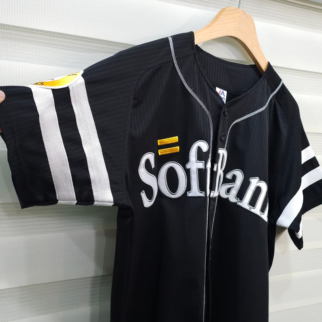 마제스틱 소프트뱅크 호크스 야구 유니폼- M 상품이미지5