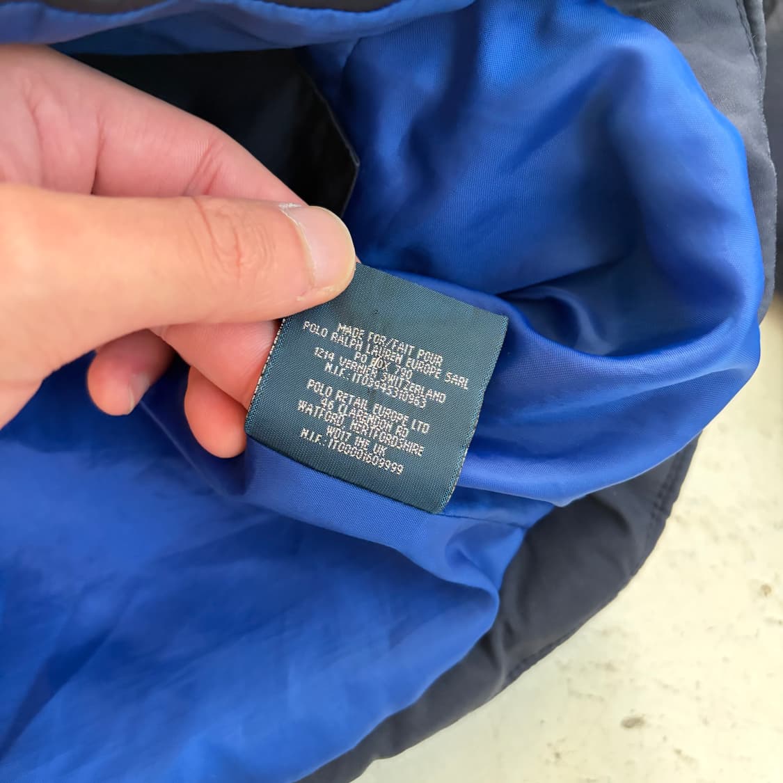 폴로 랄프로렌 빈티지 빅포니 패딩 L 상품이미지8