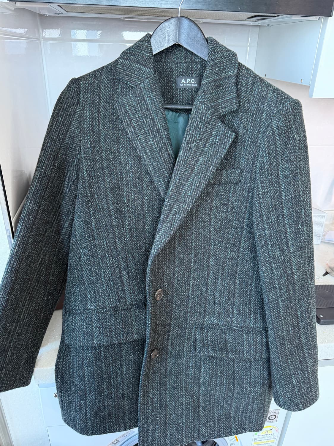 A.P.C. 아페쎄 다크그린 자켓 상품이미지1