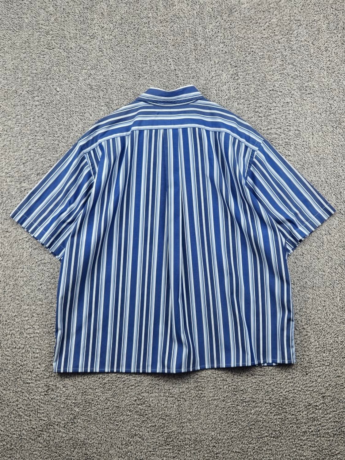 폴로랄프로렌 스트라이프 반팔 셔츠 크롭커스텀 ( XL ) / 11913 상품이미지3