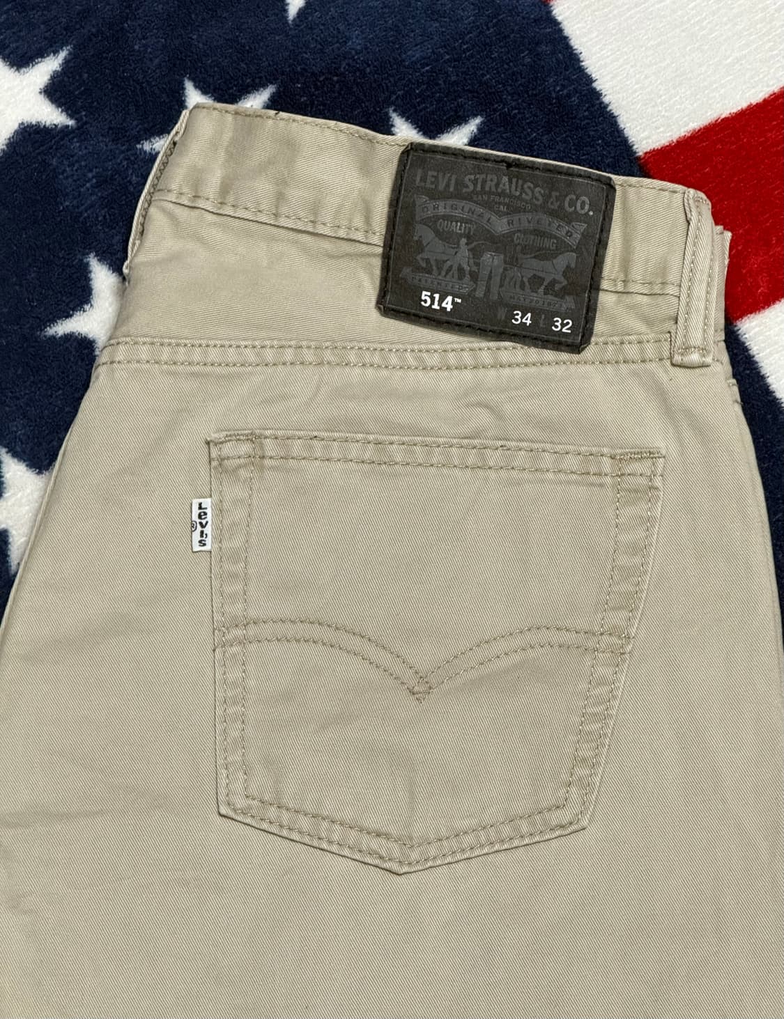 리바이스 514 베이지 코튼팬츠 Levi’s 514 스트레이트핏 [34] 상품이미지8