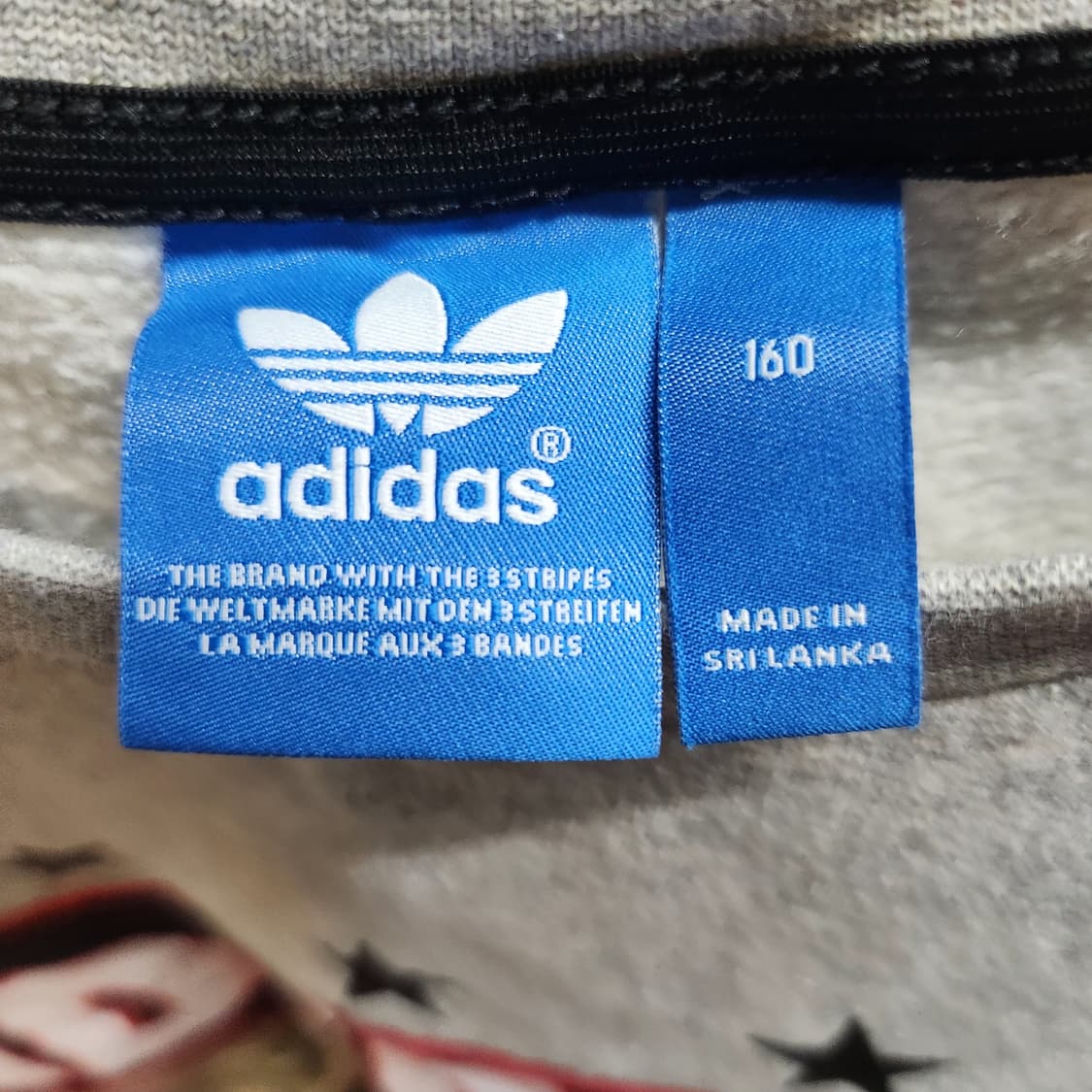 아디다스 빅로고 카모플라쥬 맨투맨 M 상품이미지5