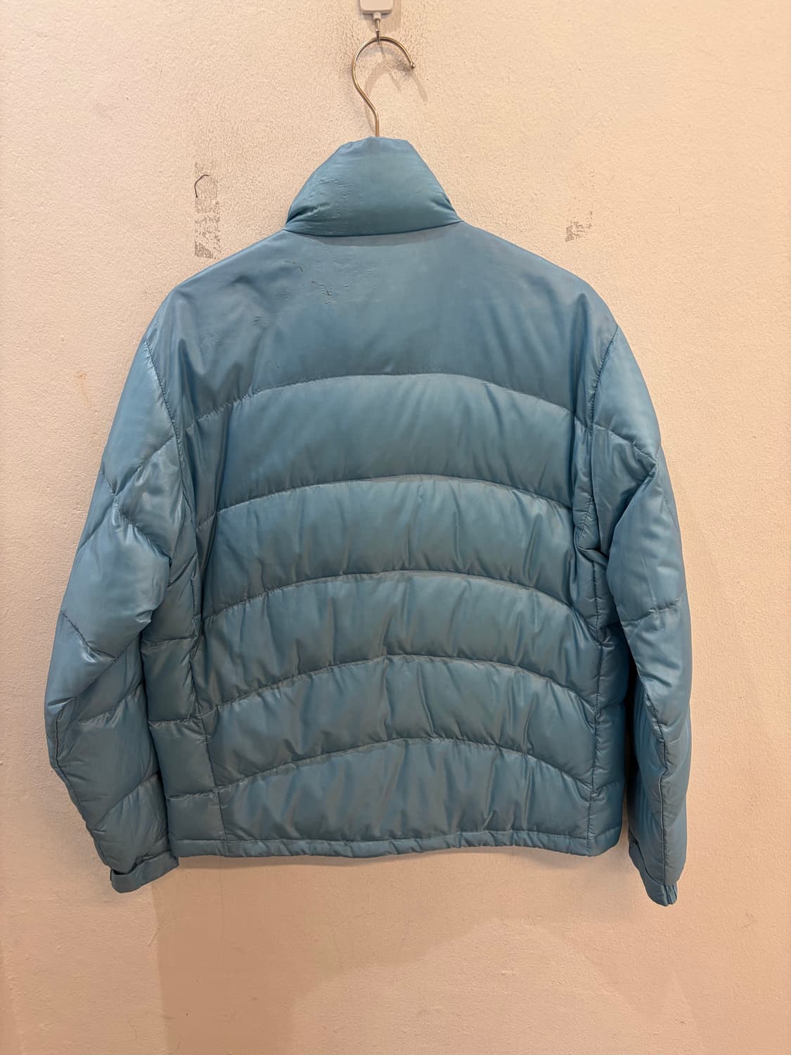 L.L.Bean Light Blue Down Puffer Jacket 상품이미지5