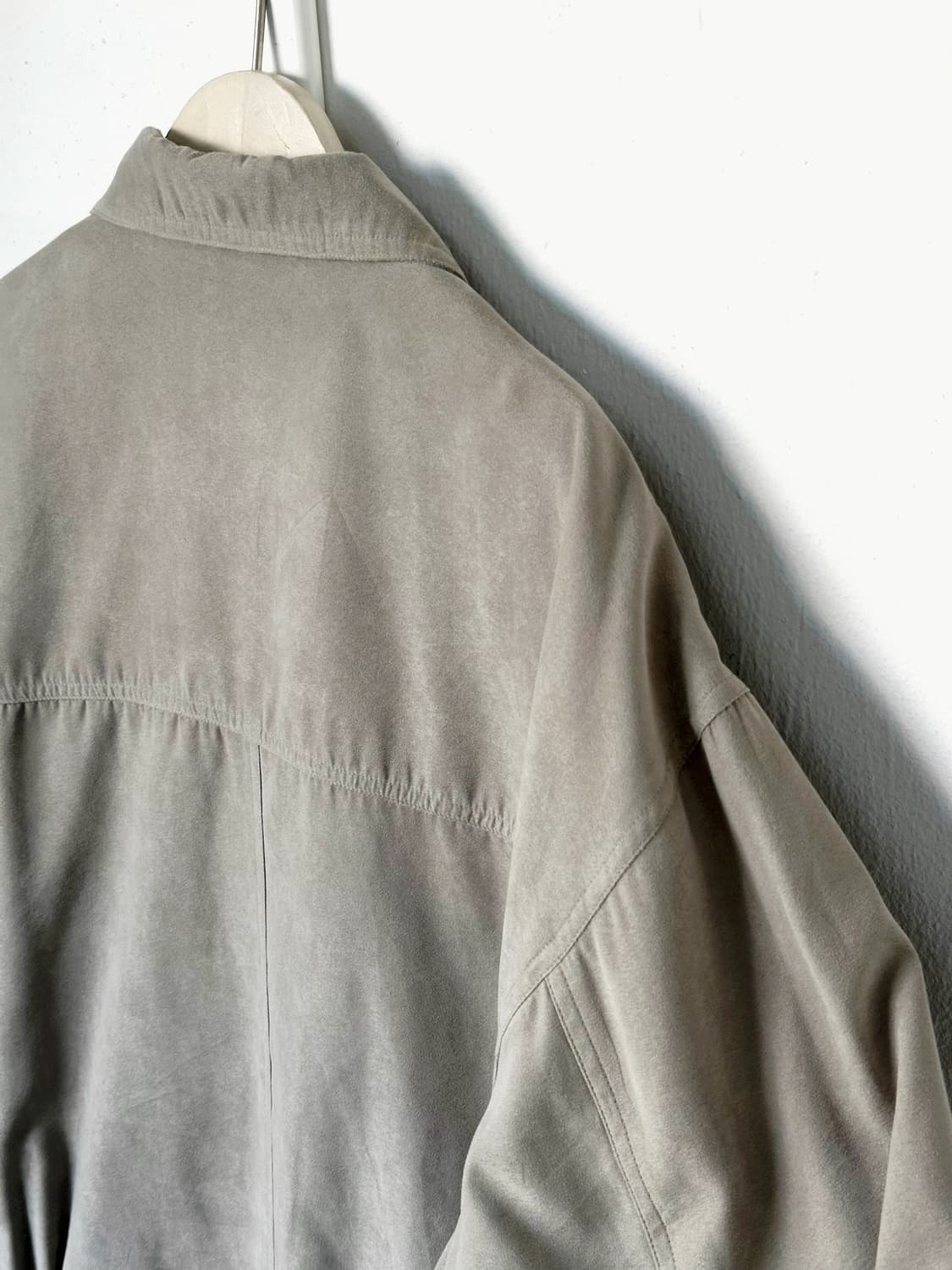 Soft fabric design blouson jacket 상품이미지6