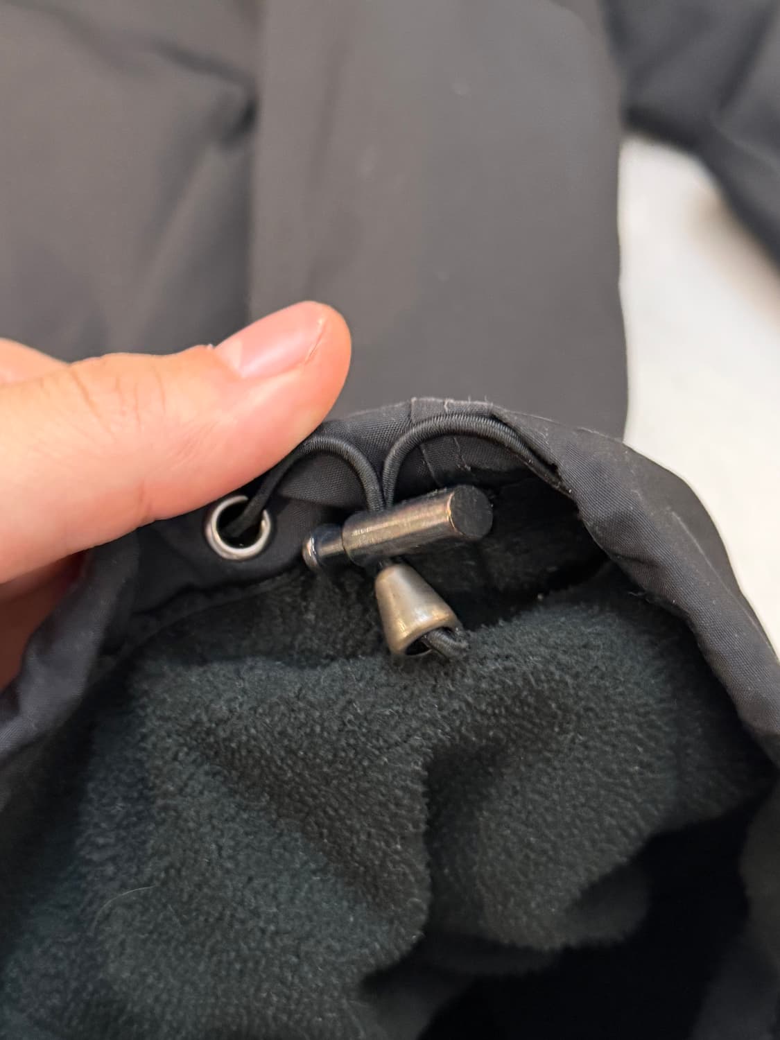 폴로 랄프로렌 폴리쉘 페리 스윙탑 봄버자켓 블랙 상품이미지4