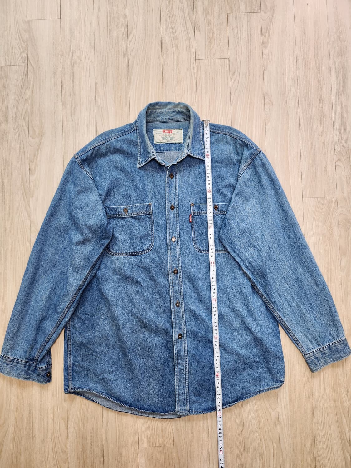 리바이스 데님셔츠 (XL 상품이미지5