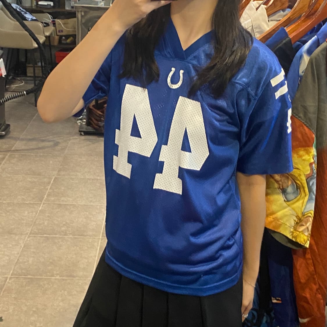 [NO.9] NFL 풋볼 져지 반팔티 블루 상품이미지3