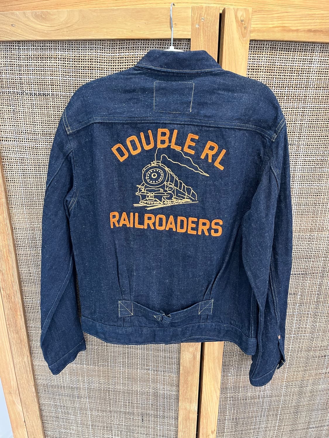 RRL 레일로드 임브로이드 데님 자켓 상품이미지3