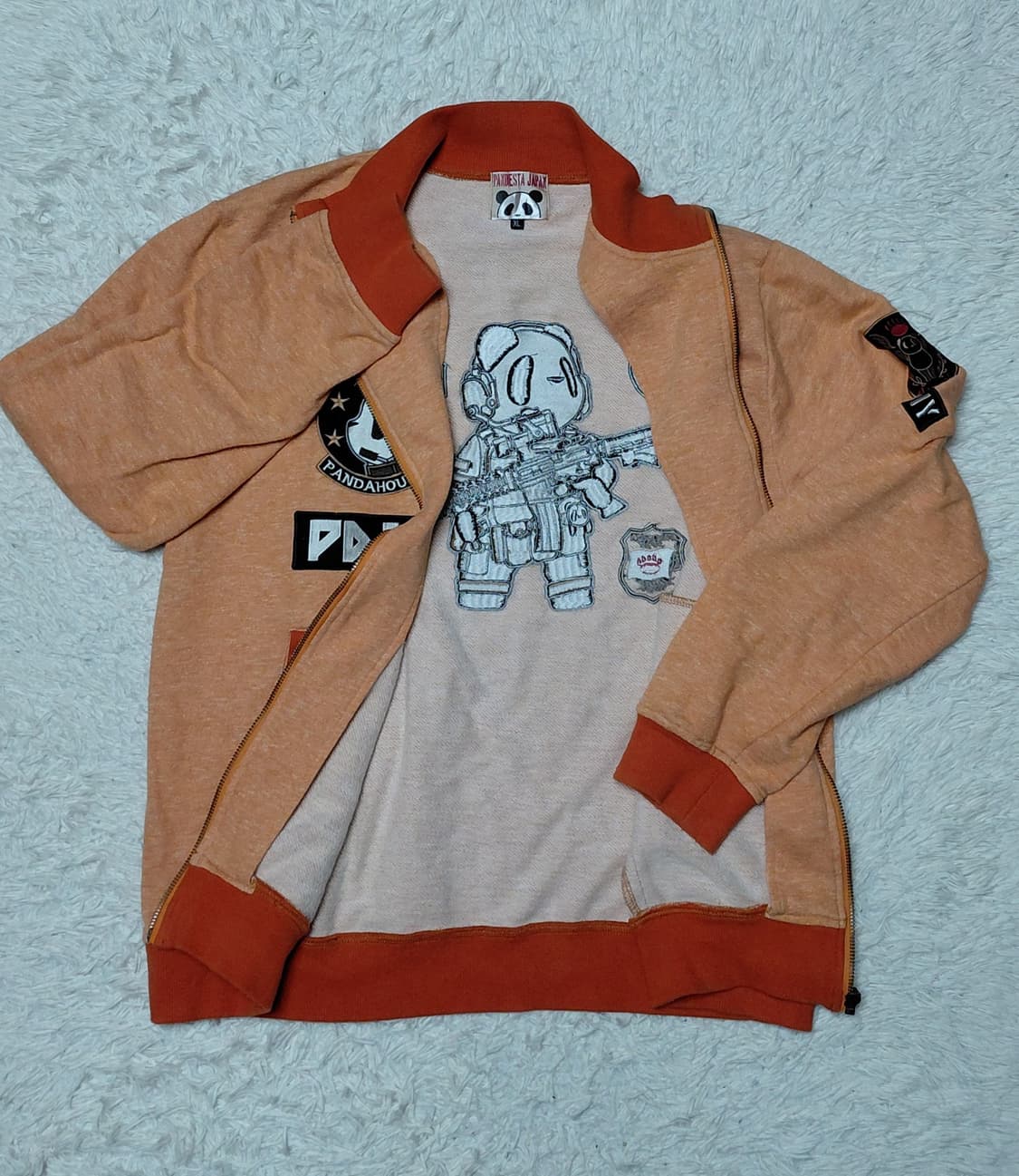 일본 판디에스타 PANDIESTA 봄버 집업 자켓 XL 상품이미지4