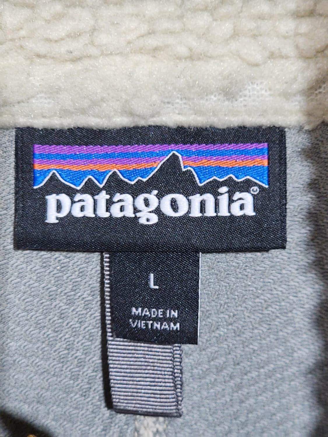 (XL) 파타고니아 플리스 점퍼 레트로 뽀글이 후리스 자켓  상품이미지3