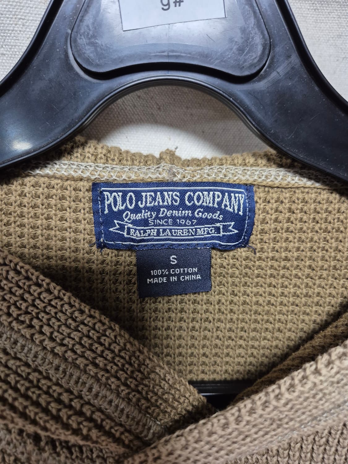 폴로 와플후드티 상품이미지3