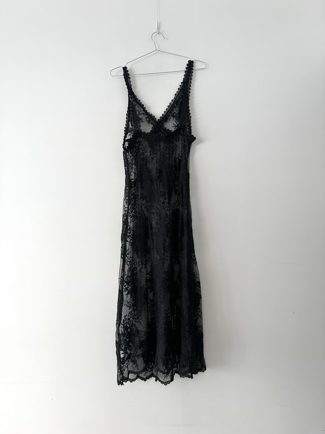 Lace camisole layer long ops  상품이미지3