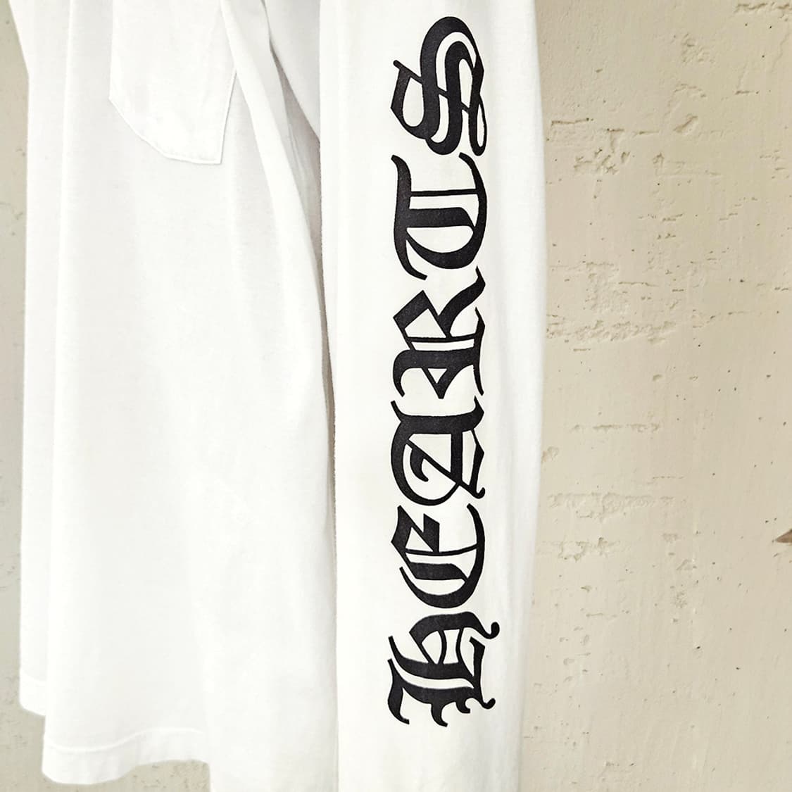 [XXL] 크롬하츠 넥 레터링 롱슬리브 화이트 B1213C138 상품이미지7