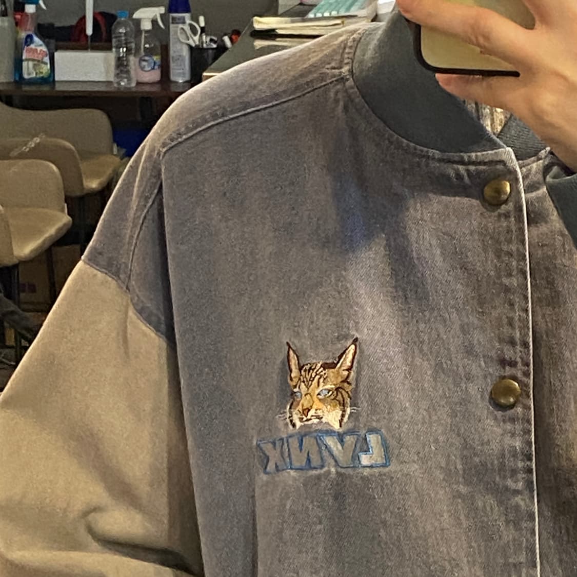 [NO.9] VTG 데님 바시티 자켓 상품이미지3