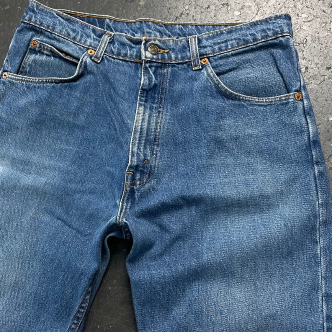 34 리바이스 오렌지탭 607 청바지 상품이미지2