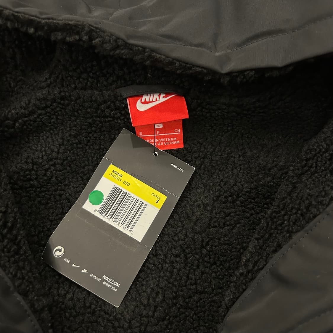 키스X나이키 셰르파 파카 상품이미지5