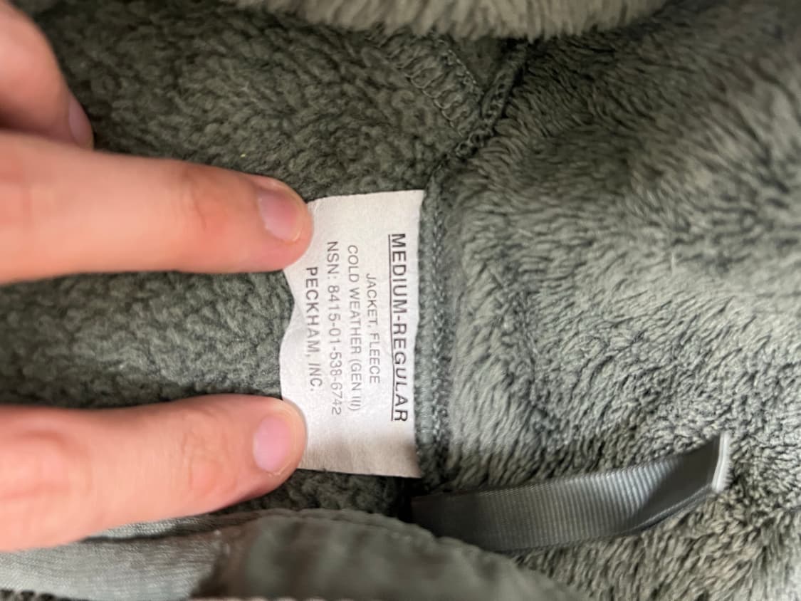 미군 젠3 플리스 후리스 상품이미지4