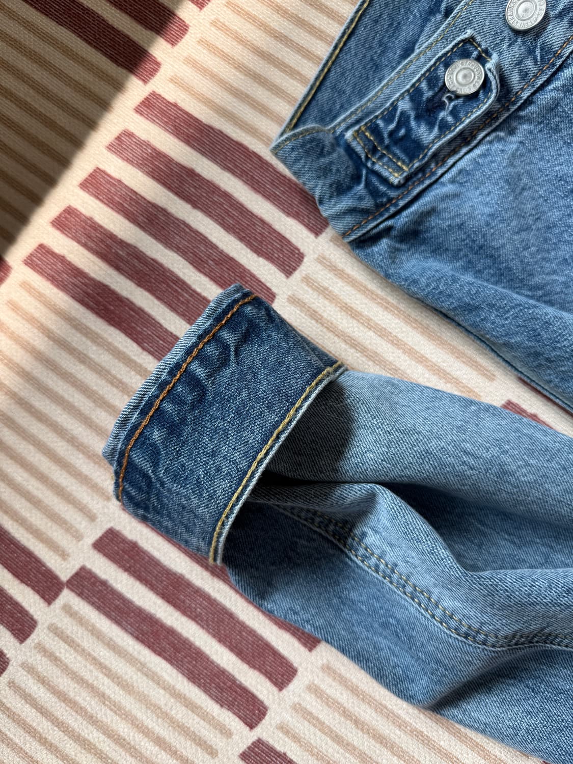 리바이스 타입 II 트러커 자켓 미디엄 인디고 100 상품이미지6