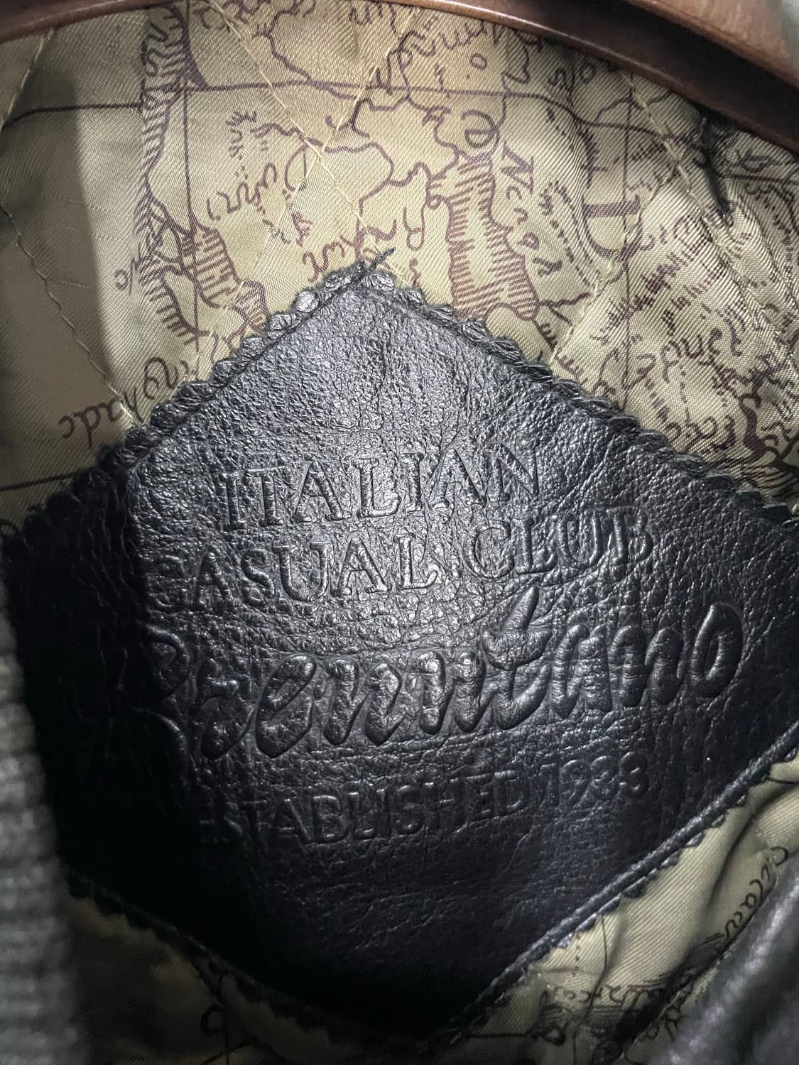 빈티지 블렌따노 블랙 카우 레더자켓 H1037 상품이미지6