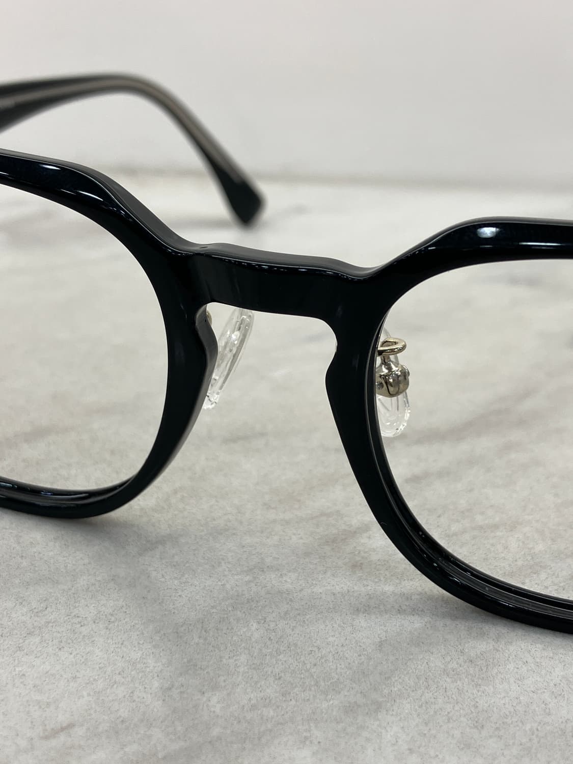B78 KS 유광 블랙 웰링턴 뿔테 안경6832 상품이미지5