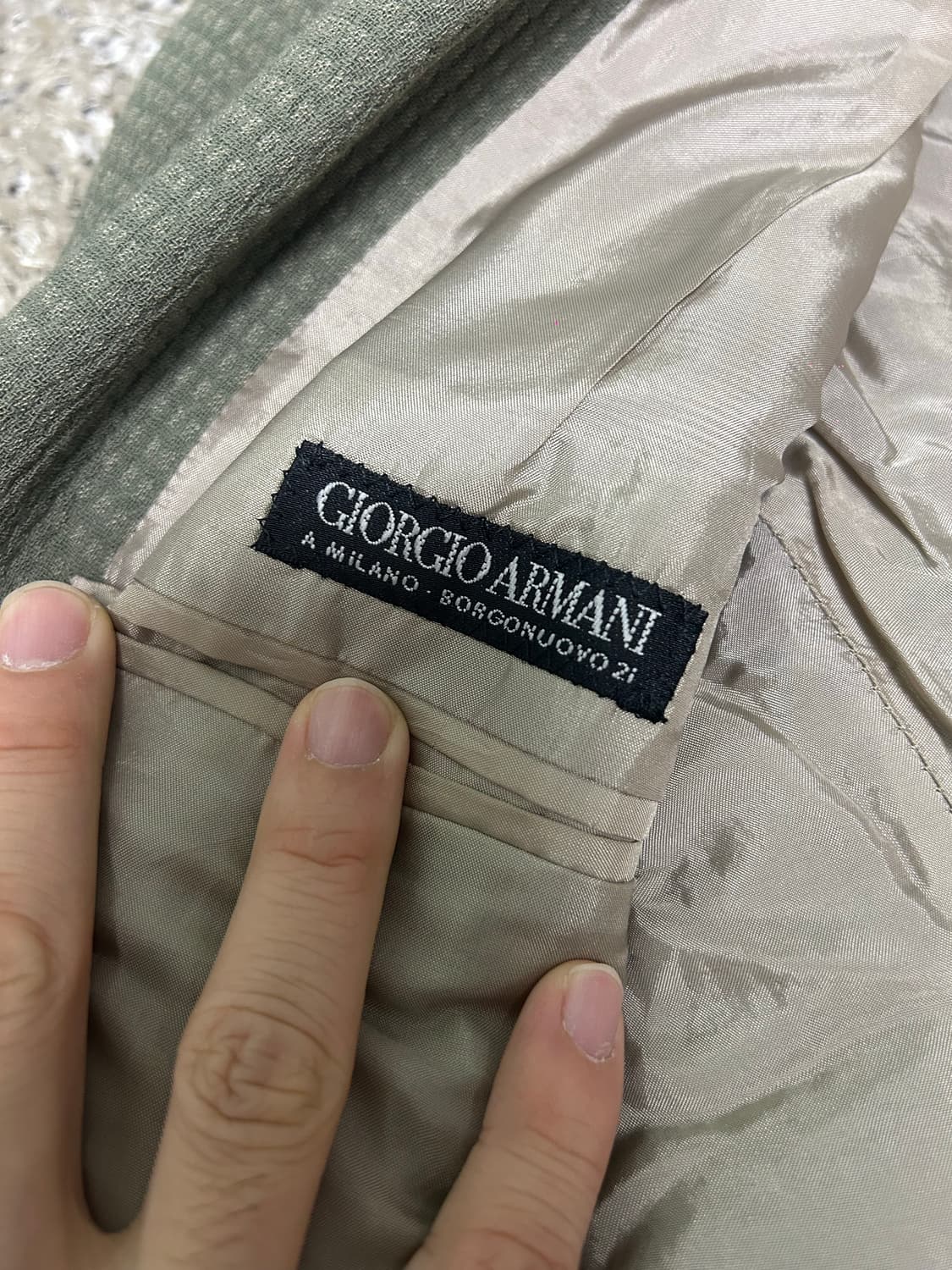 이태리제 조르지오 알마니 더블 110 상품이미지4