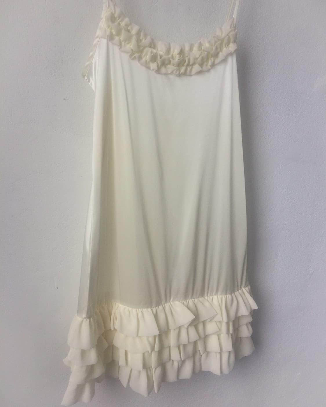 Frill layered slip onepiece 상품이미지3