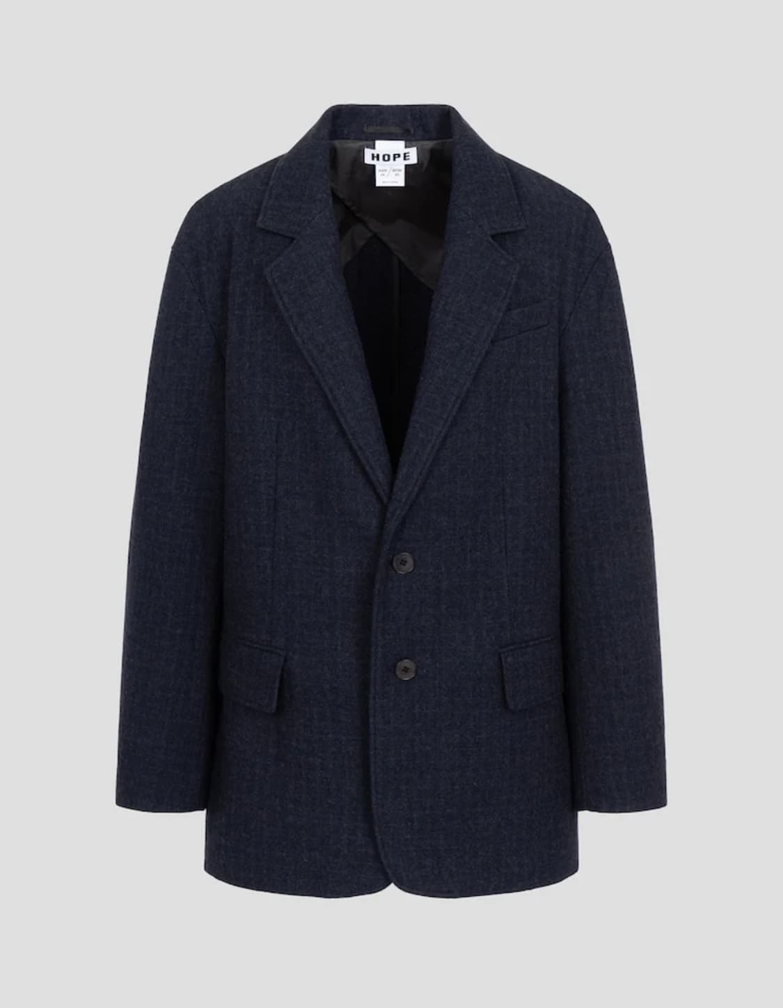 호프) 25fw 네이비 울자켓 46 상품이미지4