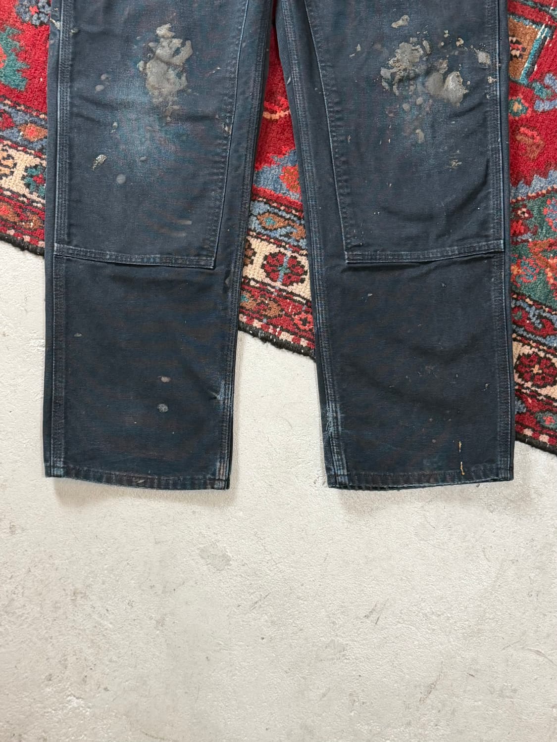 OG USA Made 칼하트 B01 더블니 블랙 칼하트 썩블니 카펜터 상품이미지7