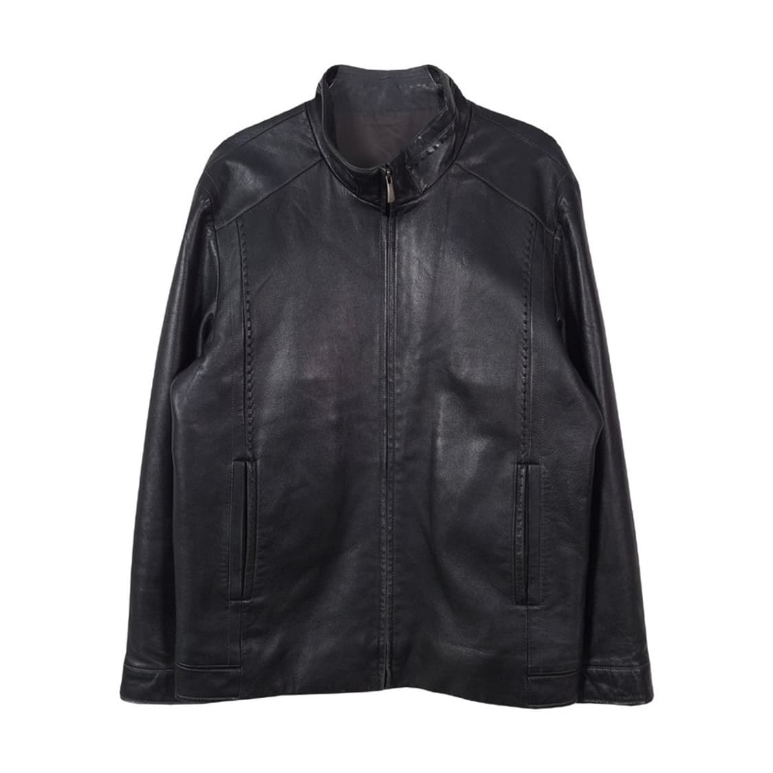 인디안 클래식 리얼 양가죽 블루종 자켓 L 상품이미지1