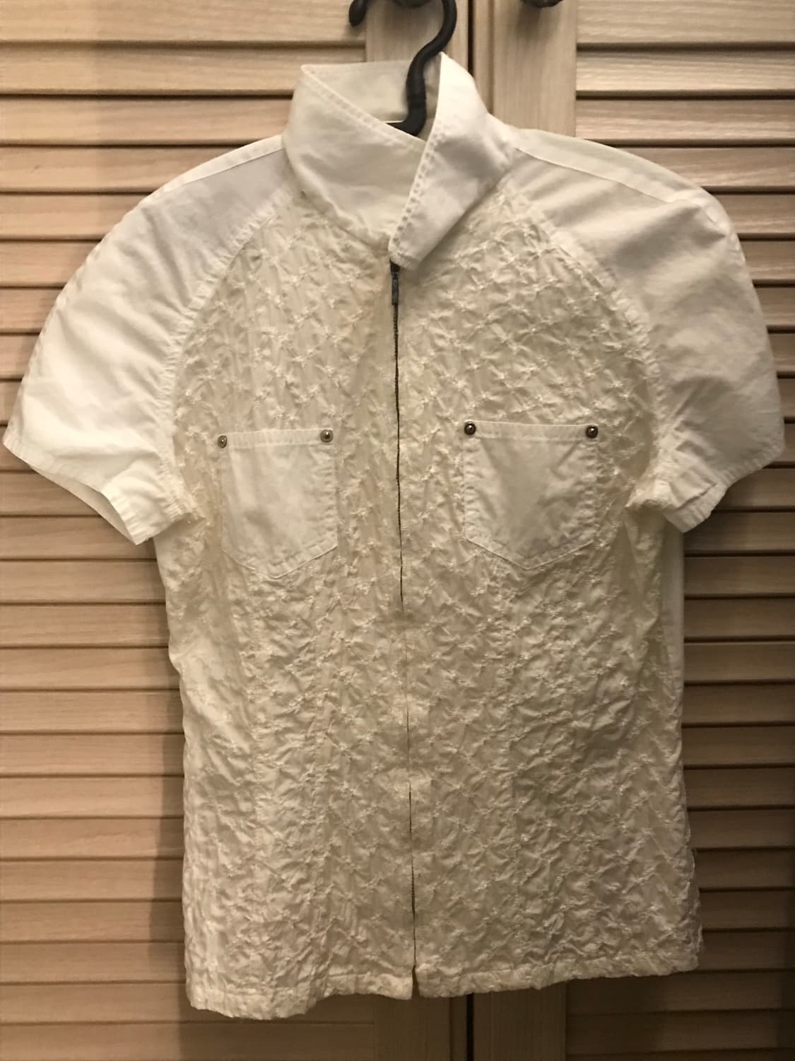 빈티지 포켓 집업 티셔츠 상품이미지1