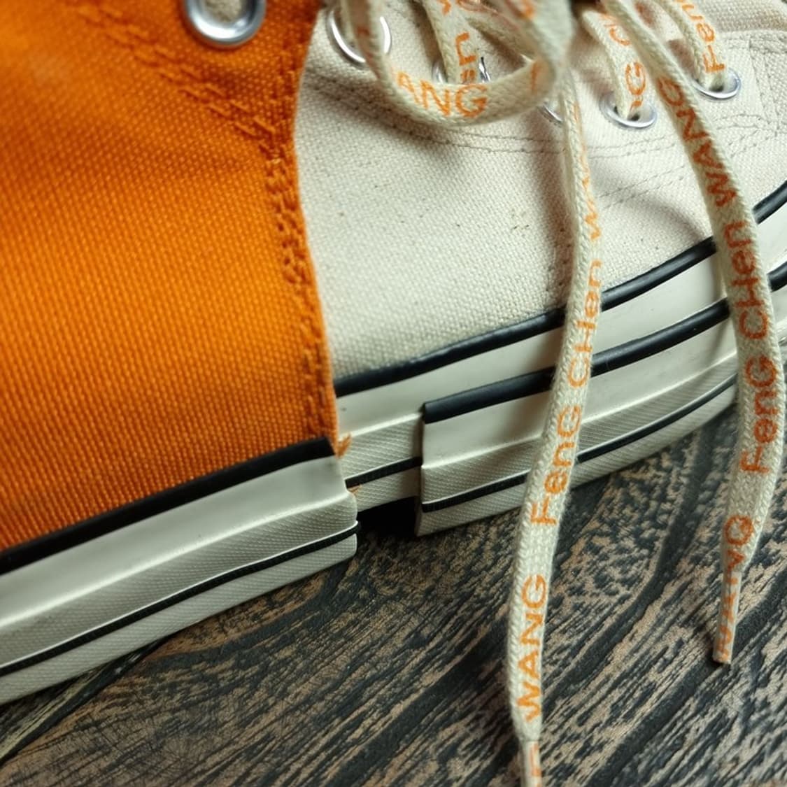 [컨버스 X 펑첸왕] 척70 2 IN 1 하이 퍼시몬 오렌지 M20141 상품이미지9