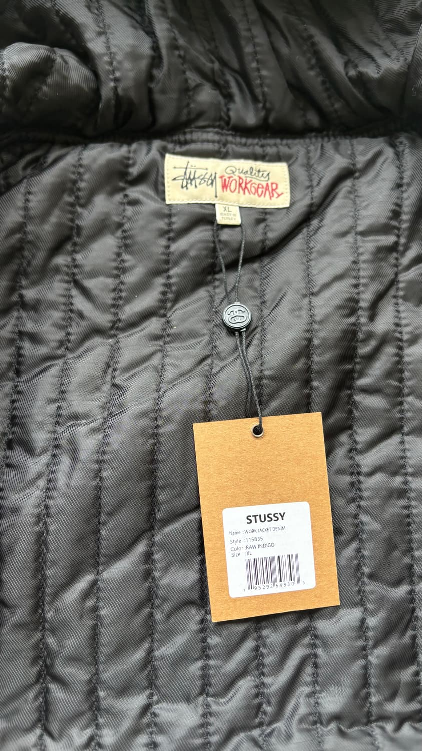 Stussy insulated work jacket denim 상품이미지4