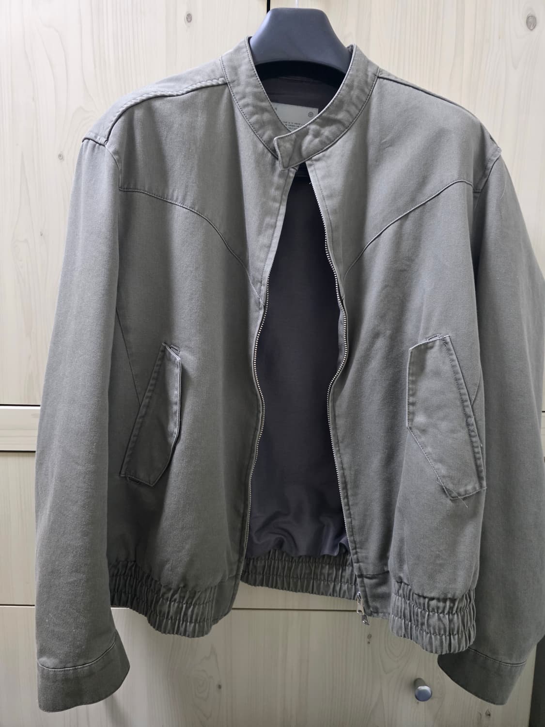 벨리에 세리프 해링턴 자켓 - 올리브 4사이즈 상품이미지1