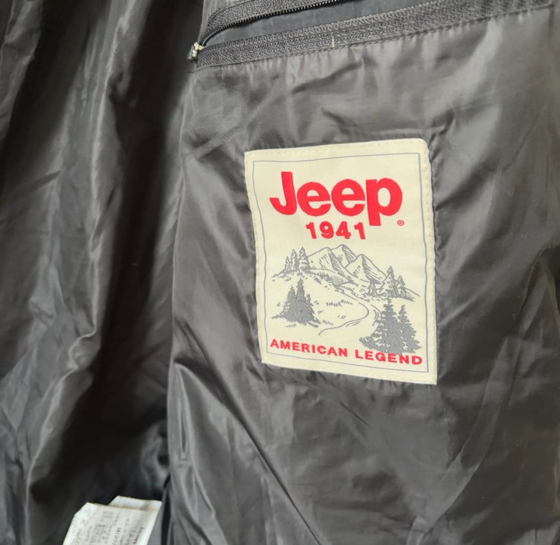 Jeep 지프 컴퍼스 블랙 패딩 점퍼 상품이미지5