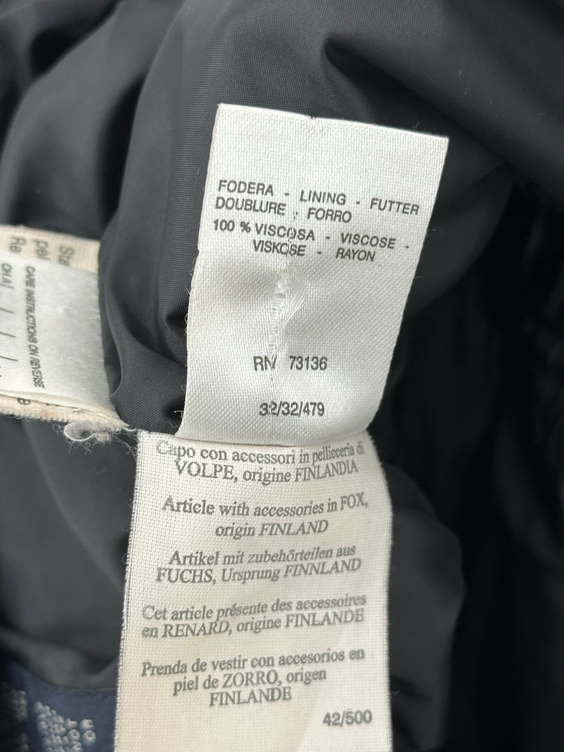 막스마라 블랙 후드 코트 상품이미지8