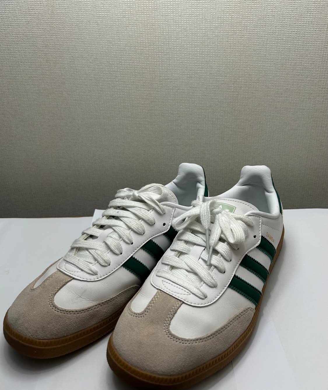 아디다스 삼바 OG 화이트 그린 상품이미지2